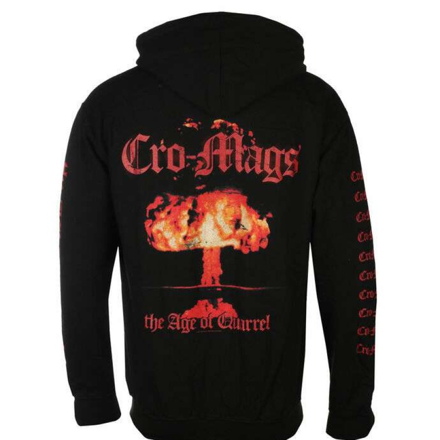 Zippered Hoodies * | Men'S Hoodie Cro-Mags The Age Of Quarrel Plastic Head