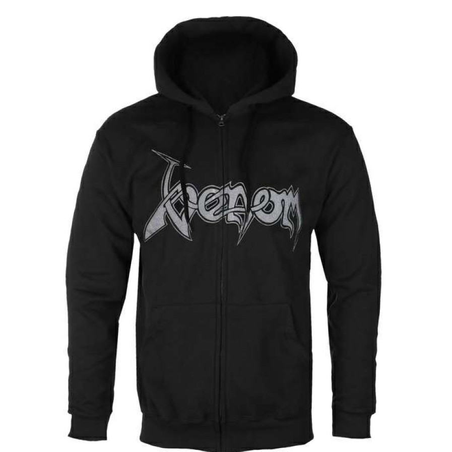 Zippered Hoodies * | Hoodie Men'S Venom Black Metal Razamataz