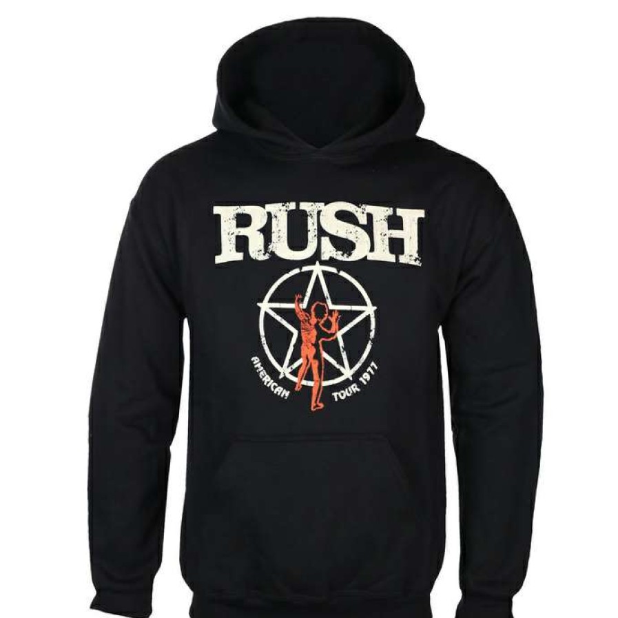 Hoodies * | Hoodie Men'S Rush American Tour 1977 Plastic Head