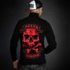 Zippered Sweatshirts * | Men'S Hoodie Hyraw Addict Red