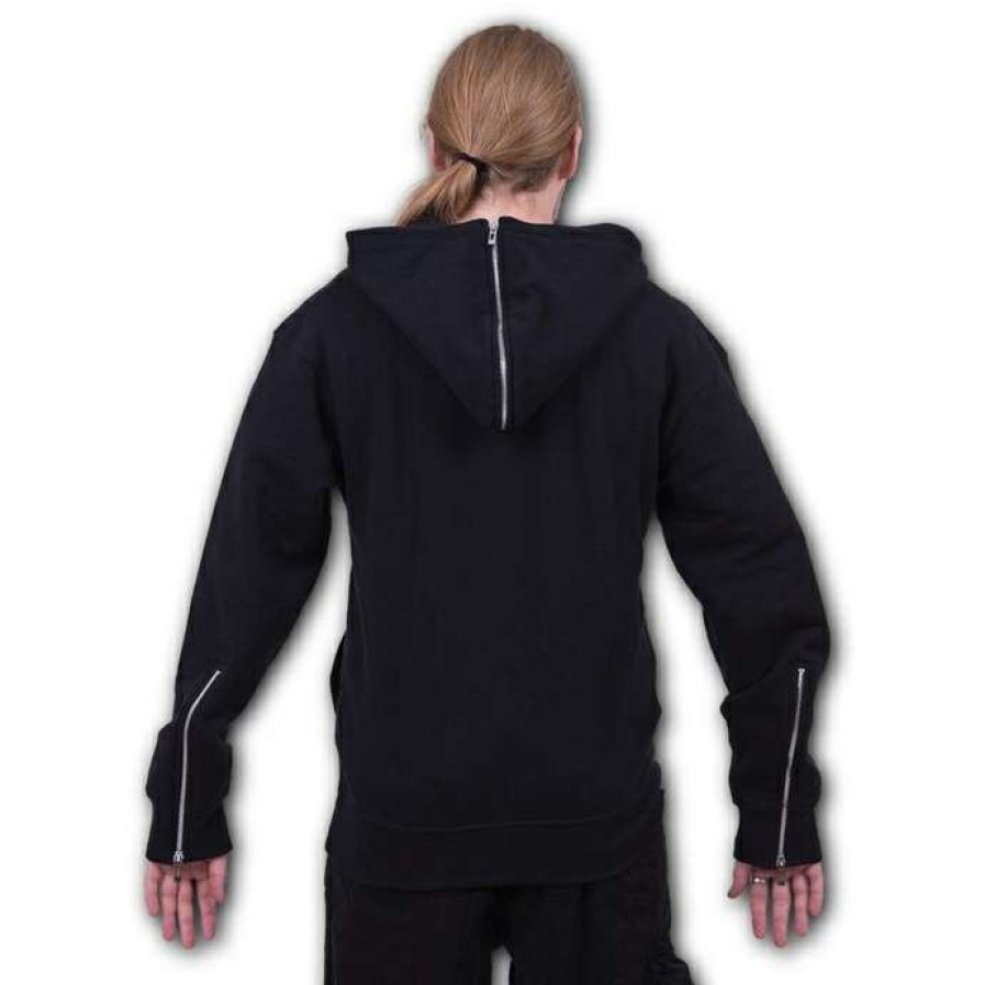 Hoodies * | Hoodie Men'S Metal Streetwear Spiral