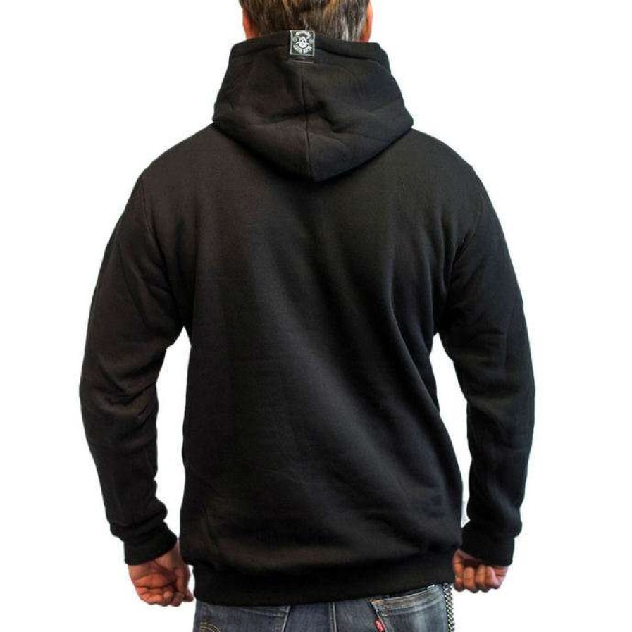 Hoodies * | Hoodie Men'S Rat Trap Black Heart