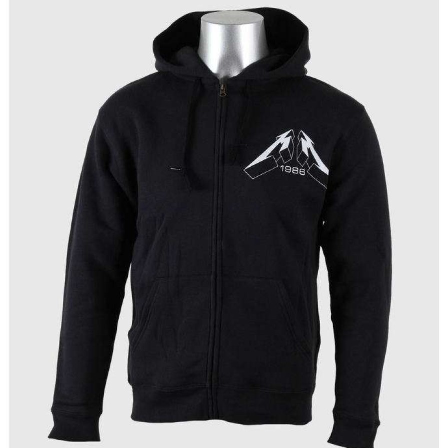 Zippered Hoodies * | Men'S Sweatshirt Metallica Master Of Puppets Black