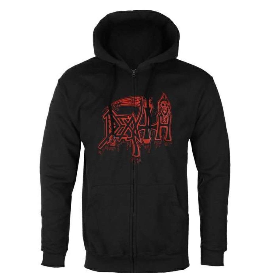 Zippered Hoodies * | Hoodie Men'S Death Zh071 Razamataz