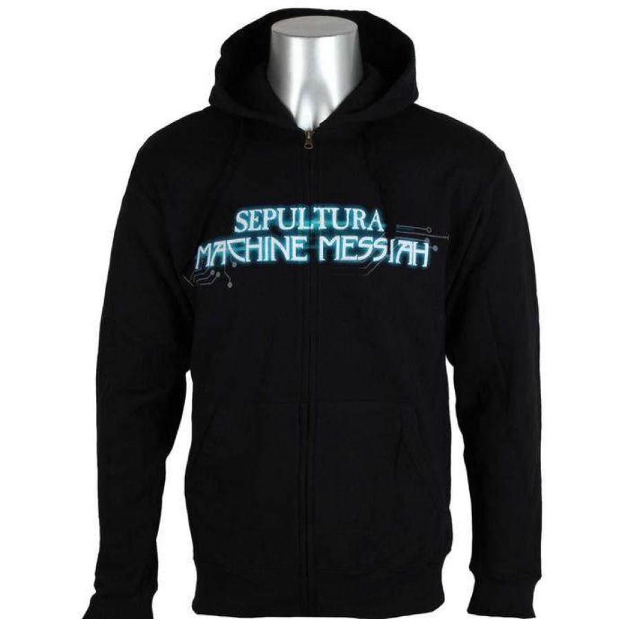 Zippered Hoodies * | Hoodie Men'S Sepultura Machine Messiah Nuclear Blast