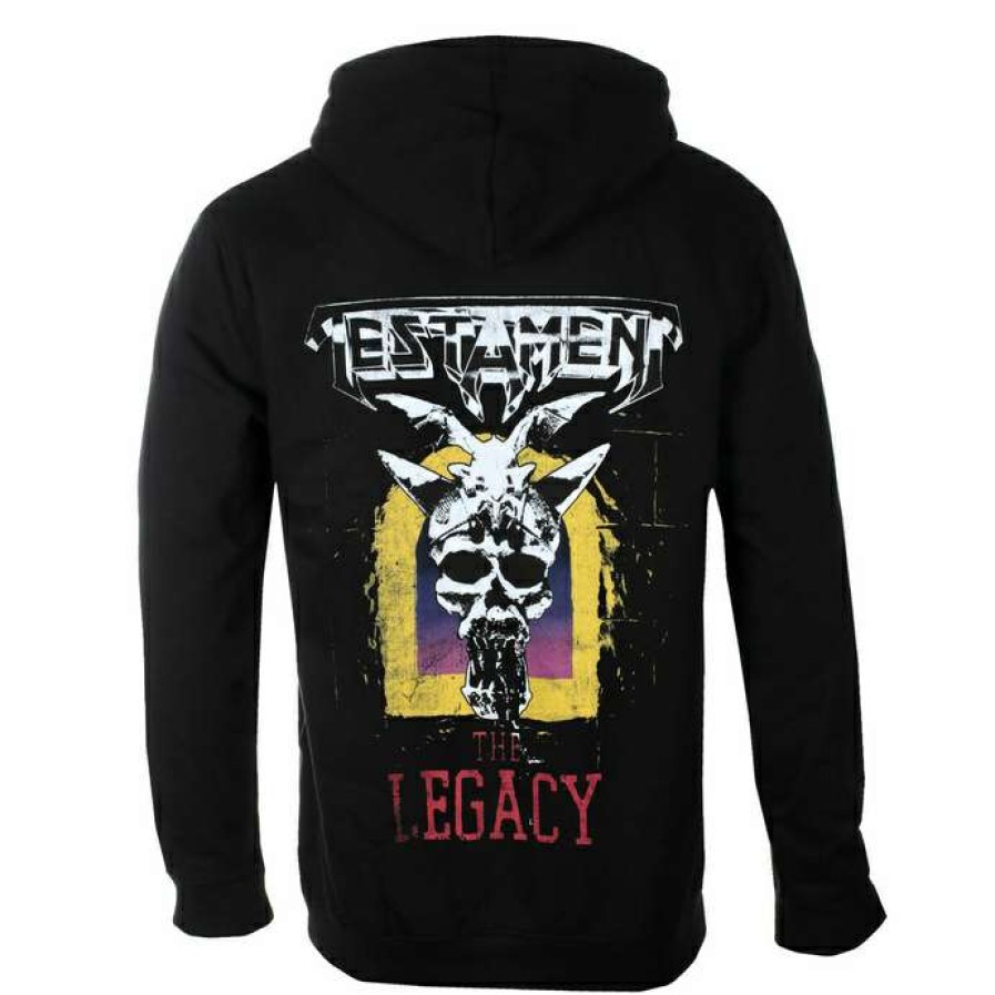 Zippered Hoodies * | Men'S Hoodie Testament The Legacy Plastic Head