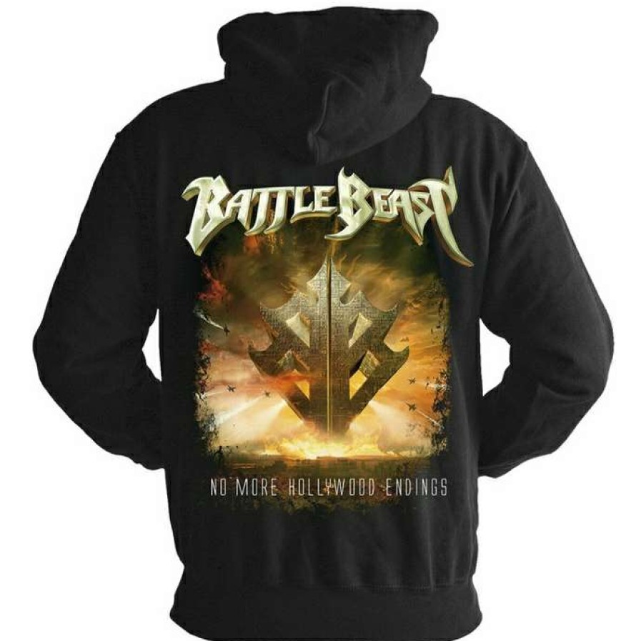 Zippered Hoodies * | Men'S Sweatshirt Battle Beast Hollywood Endings Nuclear Blast