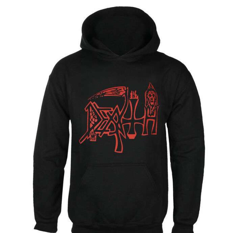 Hoodies * | Men'S Hoodie Death Scream Bloody Plastic Head