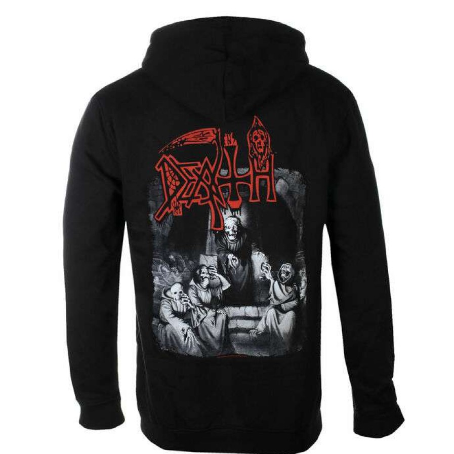 Hoodies * | Men'S Hoodie Death Scream Bloody Plastic Head