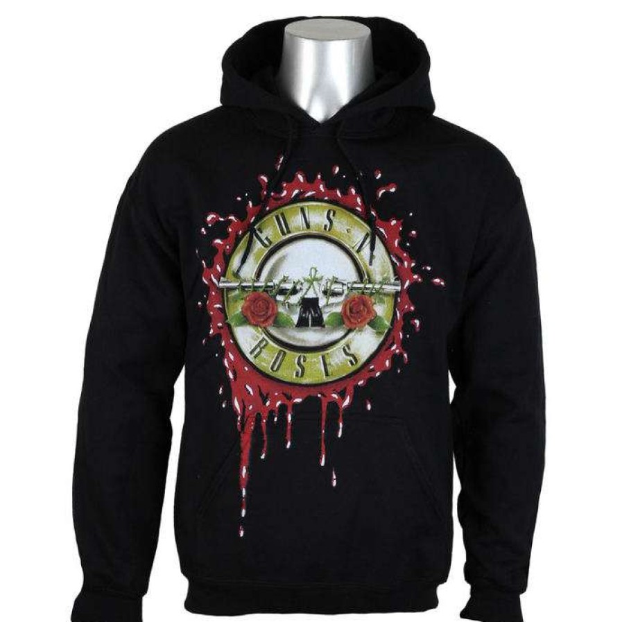 Hoodies * | Hoodie Men'S Guns N' Roses Bloody Bullt Bravado