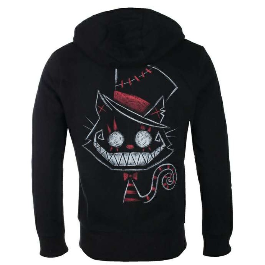 Zippered Hoodies * | Unisex Hoodie Akumu Ink Psychotic Delight