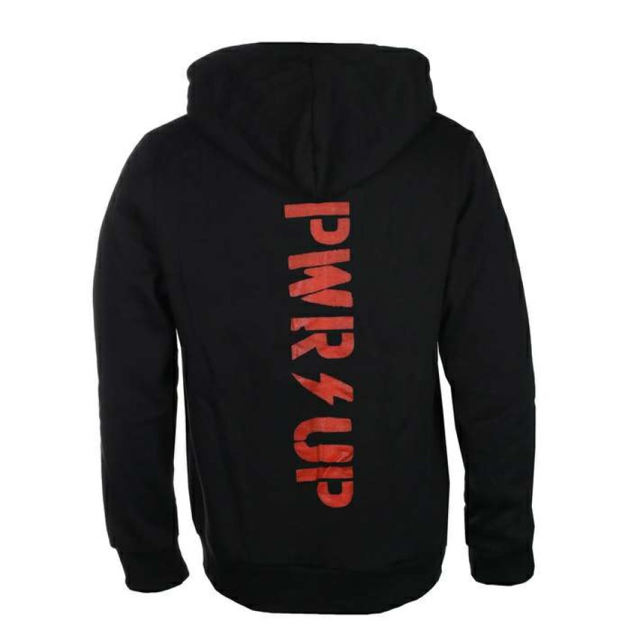 Zippered Hoodies * | Men'S Hoodie Ac / Dc Power Up Cables Razamataz