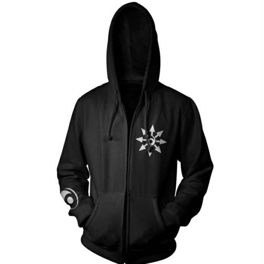 Zippered Hoodies * | Men'S Hoodie Six Feet Under Chaos Art Worx