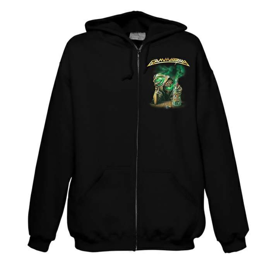 Zippered Hoodies * | Men'S Sweatshirt Gamma Ray Absinth Art-Worx