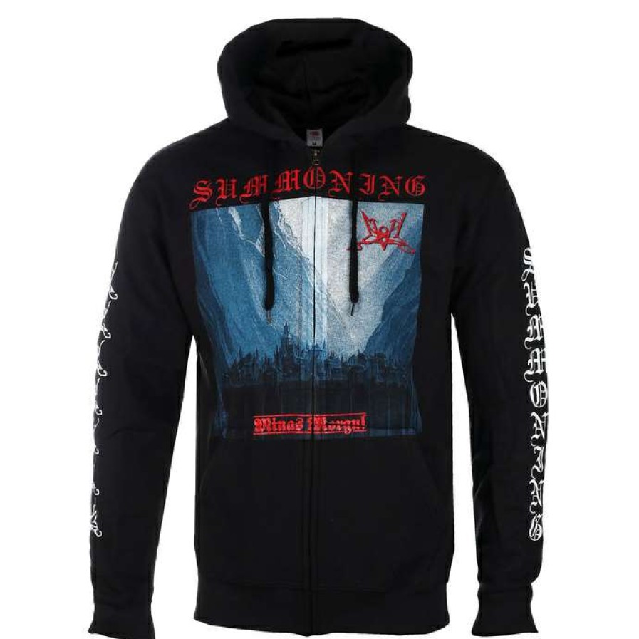 Zippered Hoodies * | Men'S Hoodie Summoning Minas Morgul Napalm Records