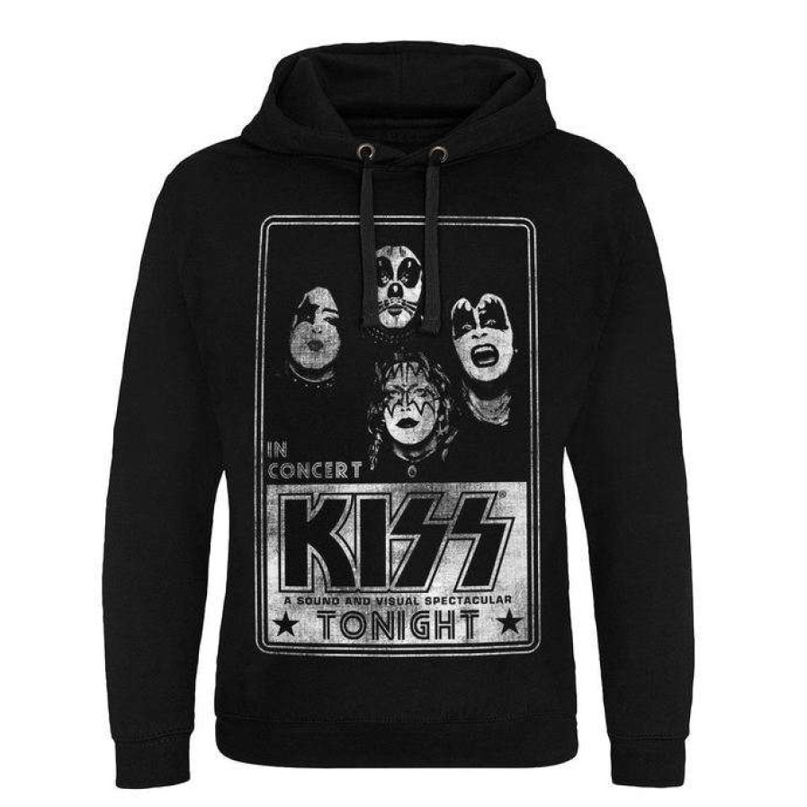 Hoodies * | Hoodie Men'S Kiss In Concert Hybris