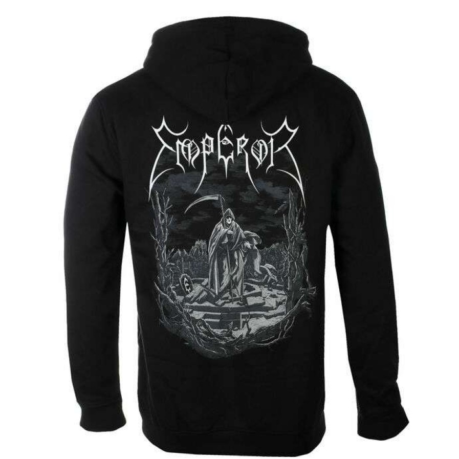 Zippered Hoodies * | Men'S Hoodie Emperor Luciferian Ii Black Plastic Head