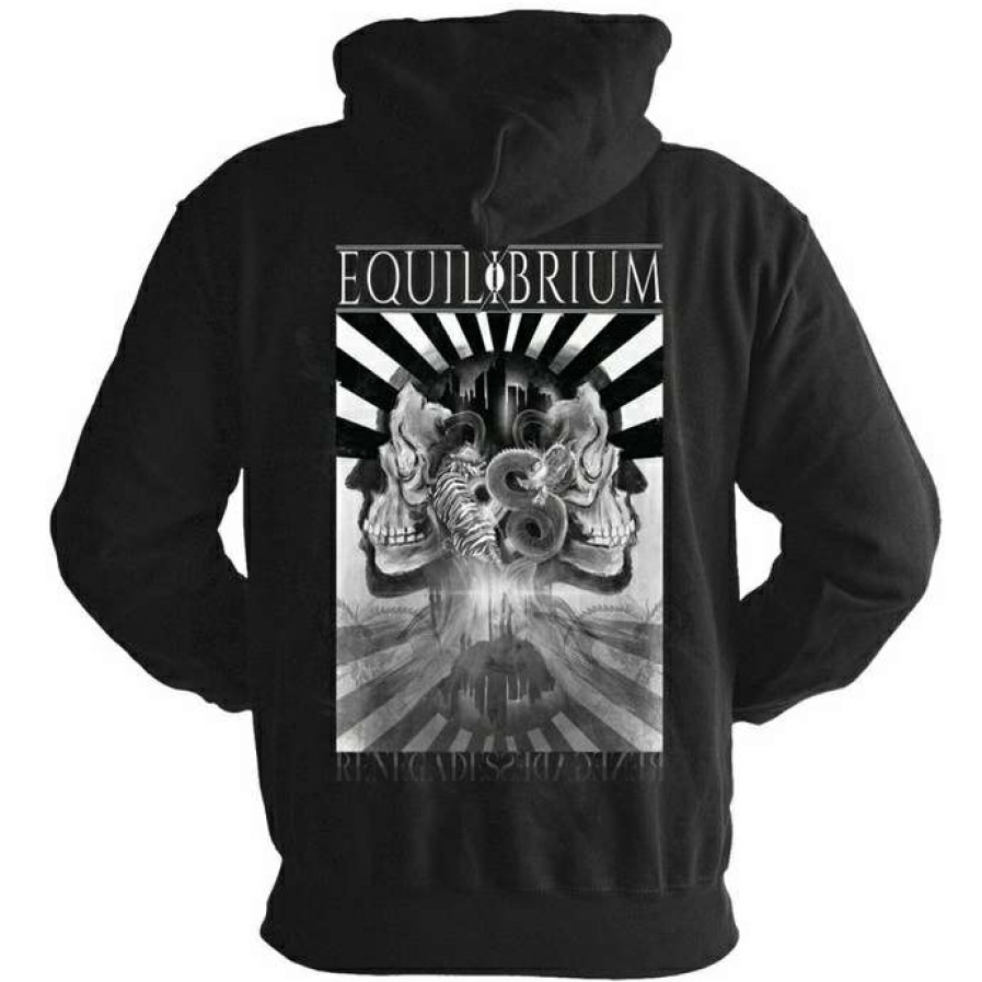 Zippered Hoodies * | Men'S Sweatshirt Equilibrium Renegades Nuclear Blast