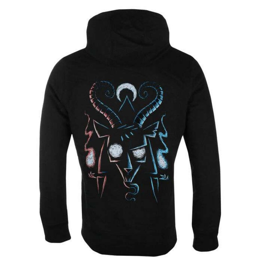 Zippered Hoodies * | Unisex Hoodie Akumu Ink Baphomet'S Curse