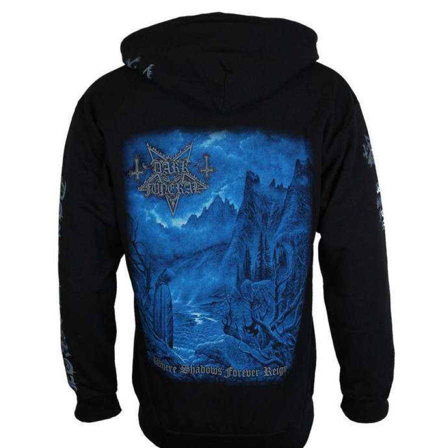 Zippered Hoodies * | Hoodie Men'S Dark Funeral Where Shadows Forever Reign Razamataz