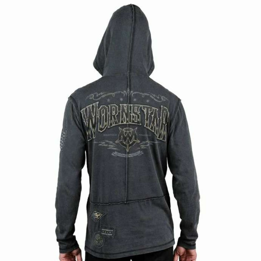 Hoodies * | Men'S Sweatshirt Wornstar Gilded Wings