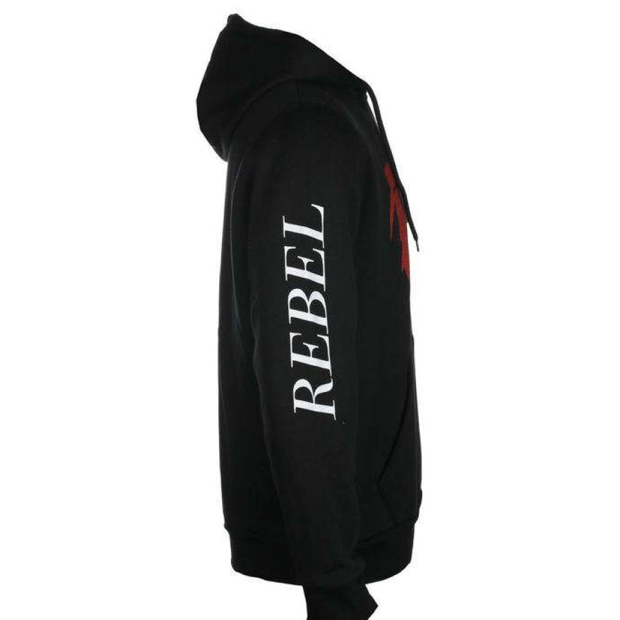 Hoodies * | Hoodie Men'S David Bowie Rebel Rebel Rock Off