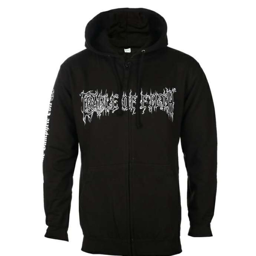 Zippered Hoodies * | Hoodie Men'S Cradle Of Filth The Principle Of Evil Plastic Head