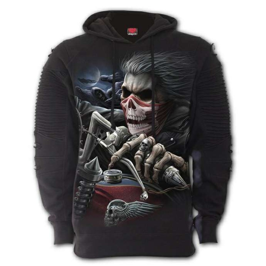 Hoodies * | Hoodie Men'S Soul Rider Spiral