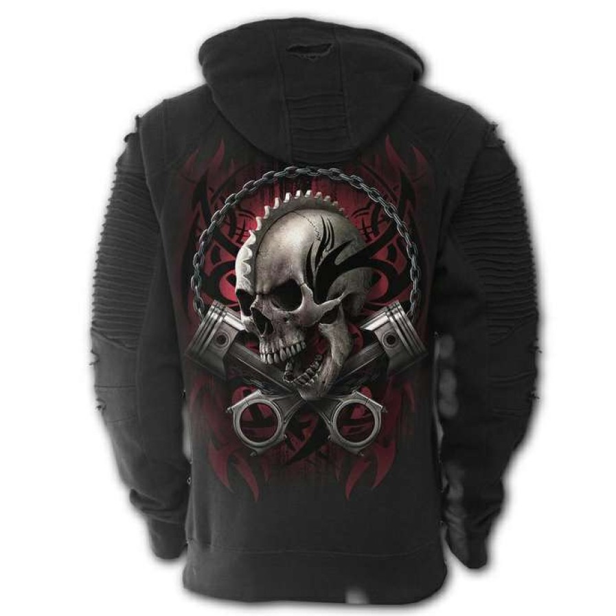 Hoodies * | Hoodie Men'S Soul Rider Spiral