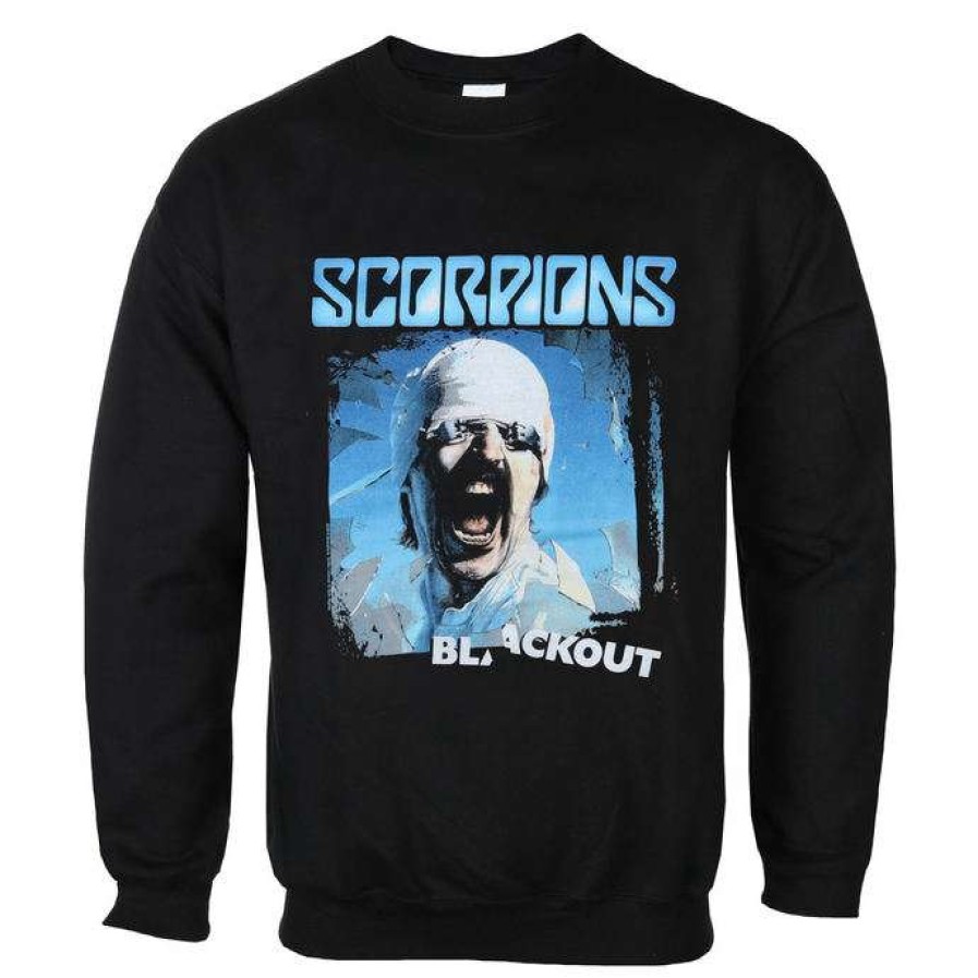 Sweatshirts * | Sweatshirt (No Hood) Men'S Scorpions Blackout Low Frequency