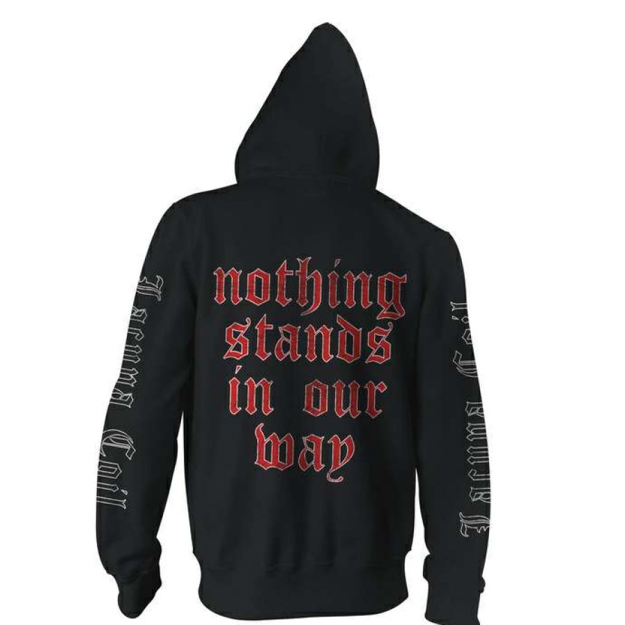 Zippered Hoodies * | Hoodie Men Lacuna Coil 119 Art Worx