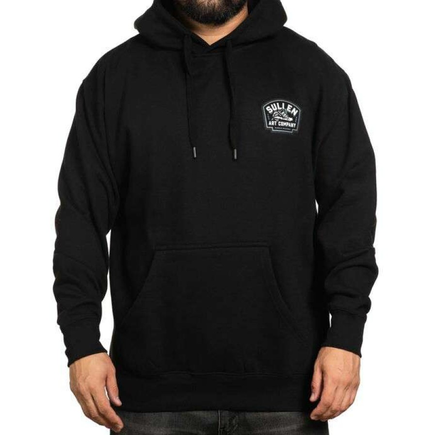 Hoodies * | Men'S Hoodie Sullen Grip Black