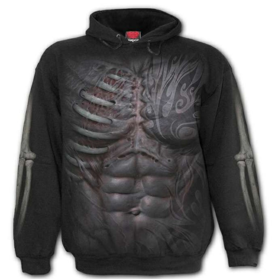 Hoodies * | Hoodie Men'S Ripped Spiral