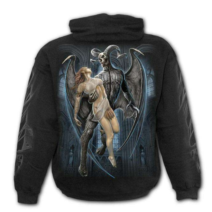 Hoodies * | Hoodie Men'S Devil Beauty Spiral