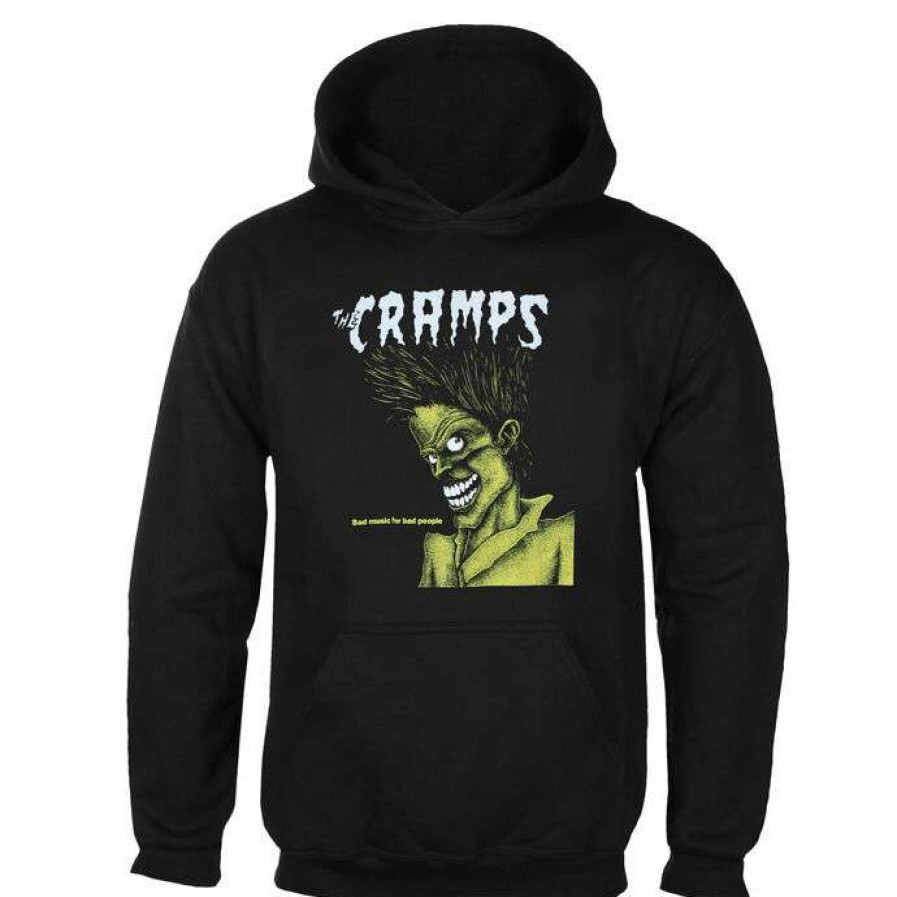 Hoodies * | Men'S Hoodie The Cramps Bad Music For Bad People Plastic Head