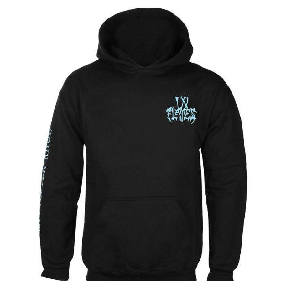 Hoodies * | Men'S Hoodie In Flames Jester Race Black