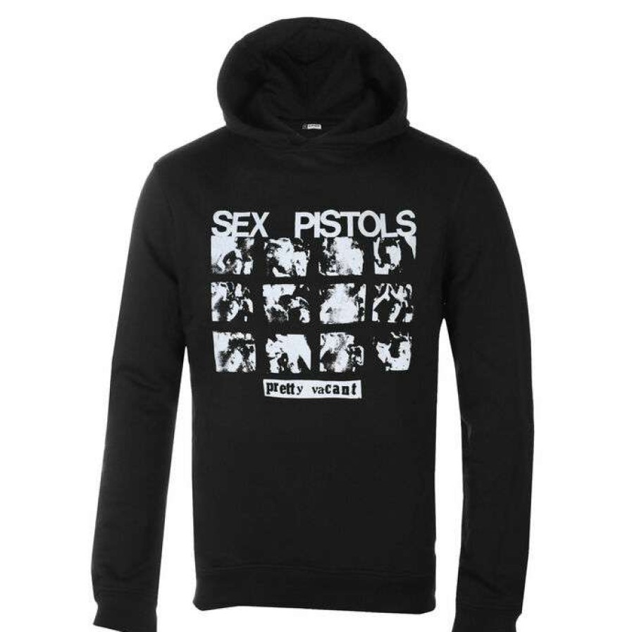 Hoodies * | Men'S Hoodie Sex Pistols Pretty Vacant Black Rock Off