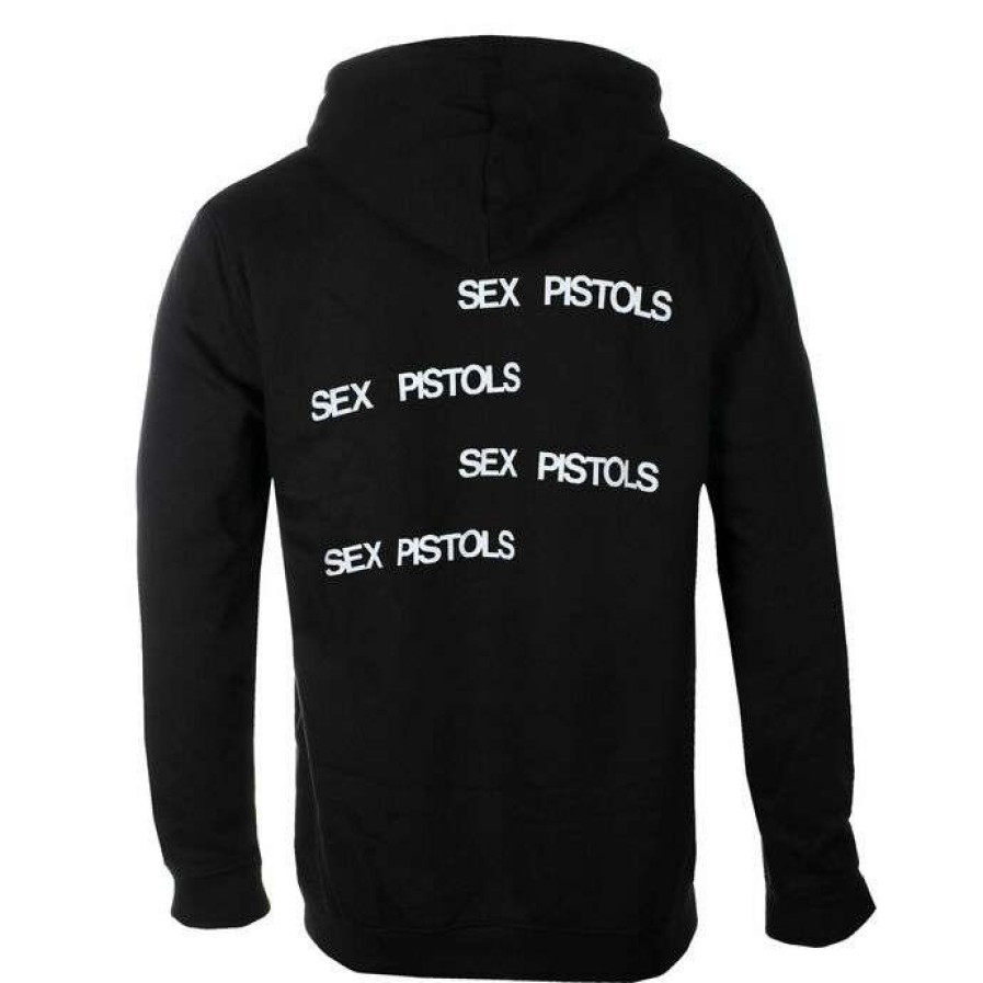 Hoodies * | Men'S Hoodie Sex Pistols Pretty Vacant Black Rock Off