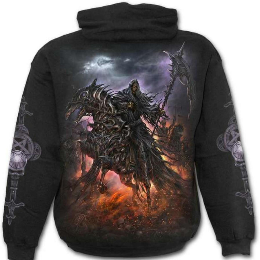 Hoodies * | Hoodie Men'S 4 Horsemen Spiral