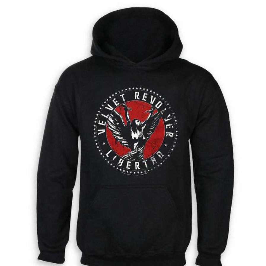 Hoodies * | Hoodie Men'S Velvet Revolver Black Hybris