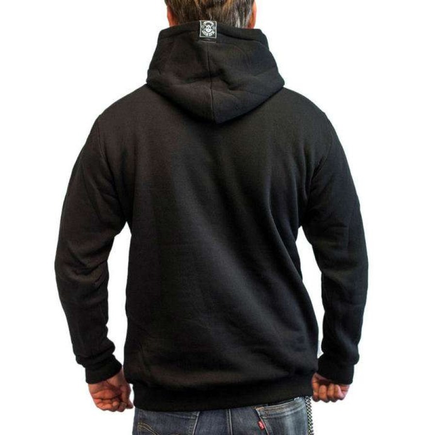 Hoodies * | Hoodie Men'S Evil Black Heart