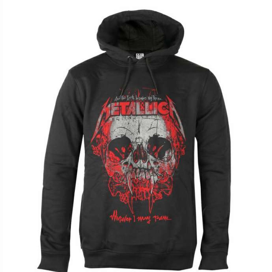 Hoodies * | Men'S Sweatshirt Metallica Wherever I May Roam Amplified