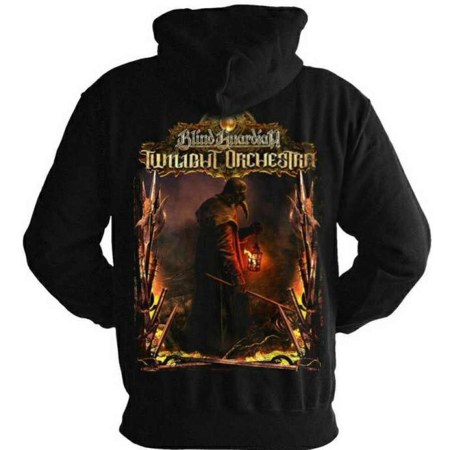 Zippered Hoodies * | Men'S Sweatshirt Blind Guardian Twilight Orchestra War Machine Nuclear Blast