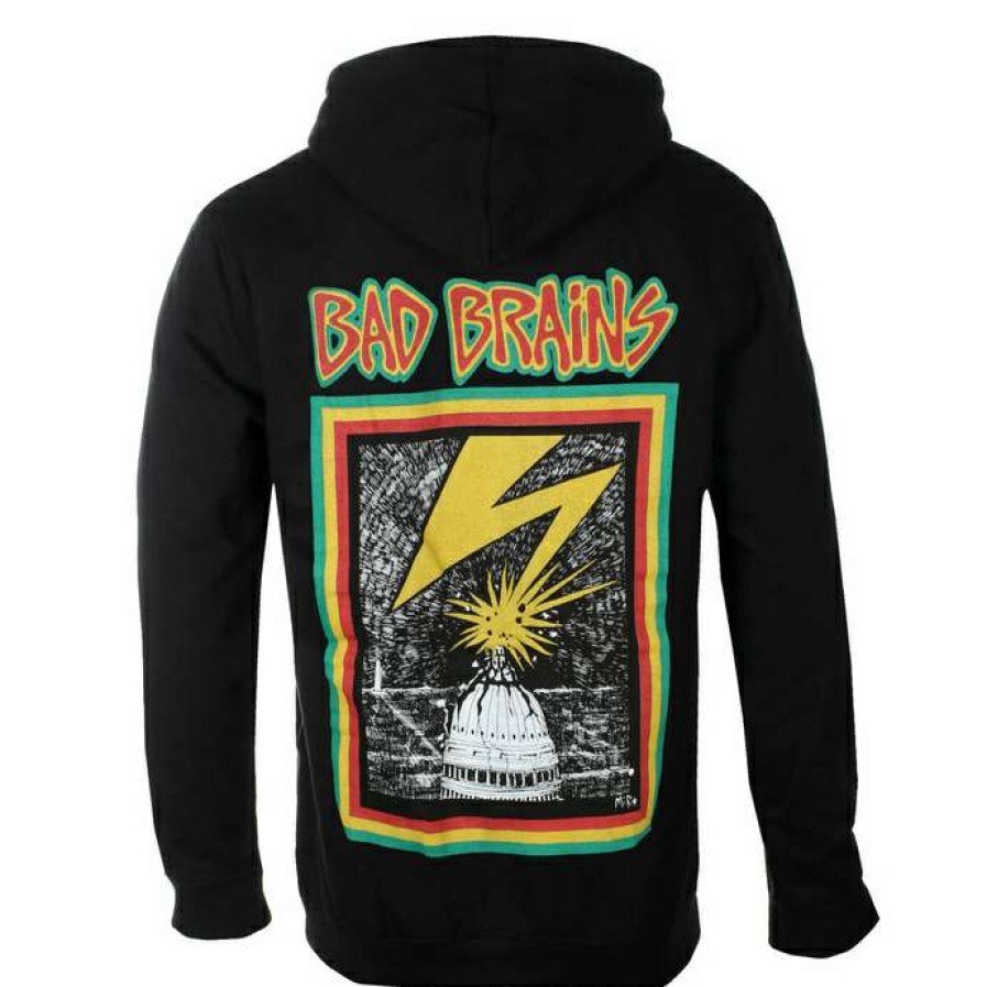 Hoodies * | Men'S Sweatshirt Bad Brains Plastic Head