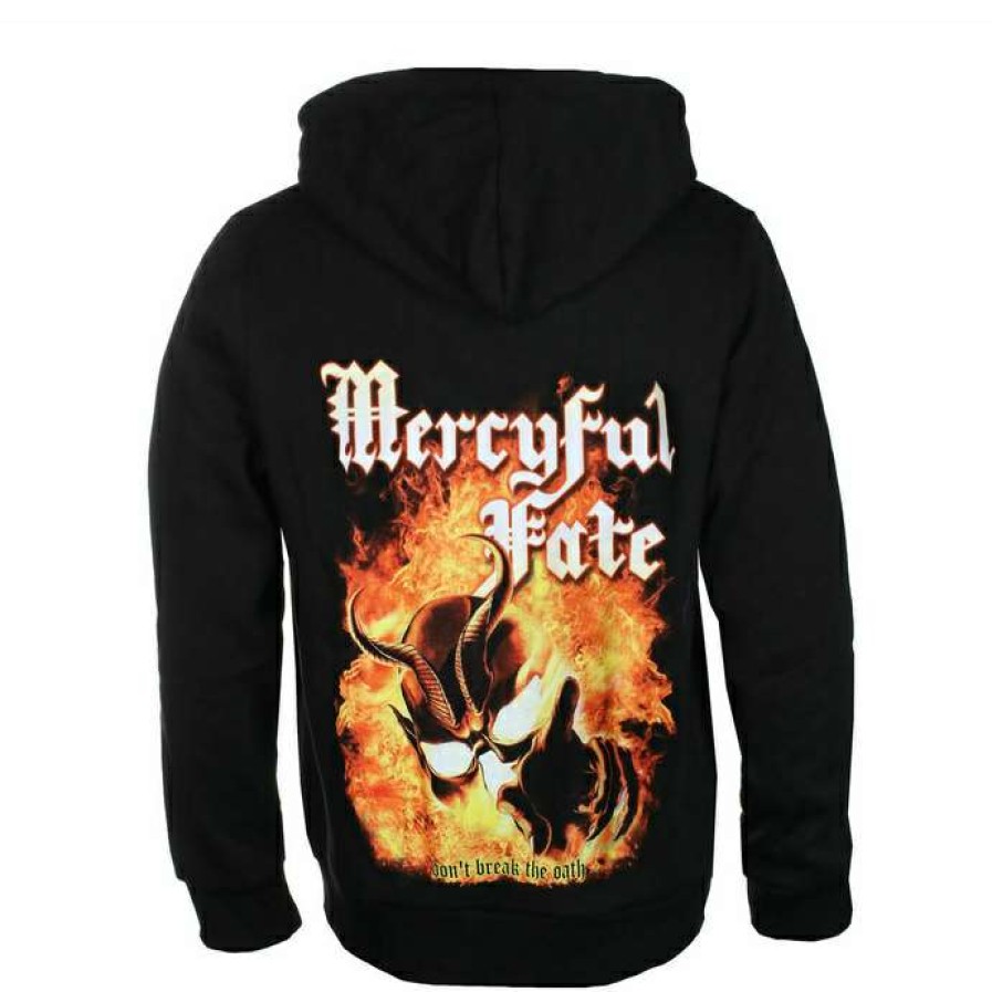 Zippered Hoodies * | Men'S Sweatshirt Mercyful Fate Dont Break The Oath Black