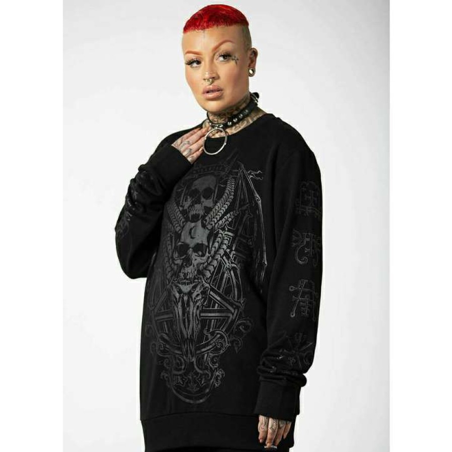 Sweatshirts * | Unisex Sweatshirt Killstar Archetype Black