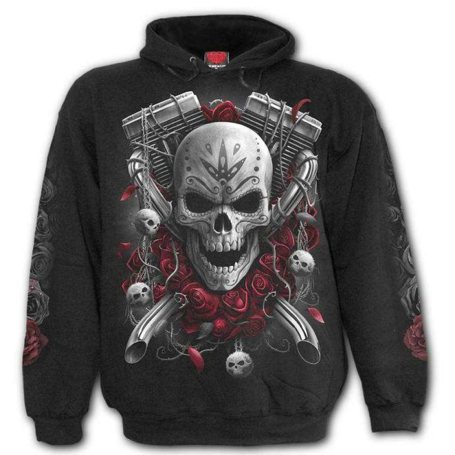 Hoodies * | Hoodie Men'S Dotd Bikers Spiral