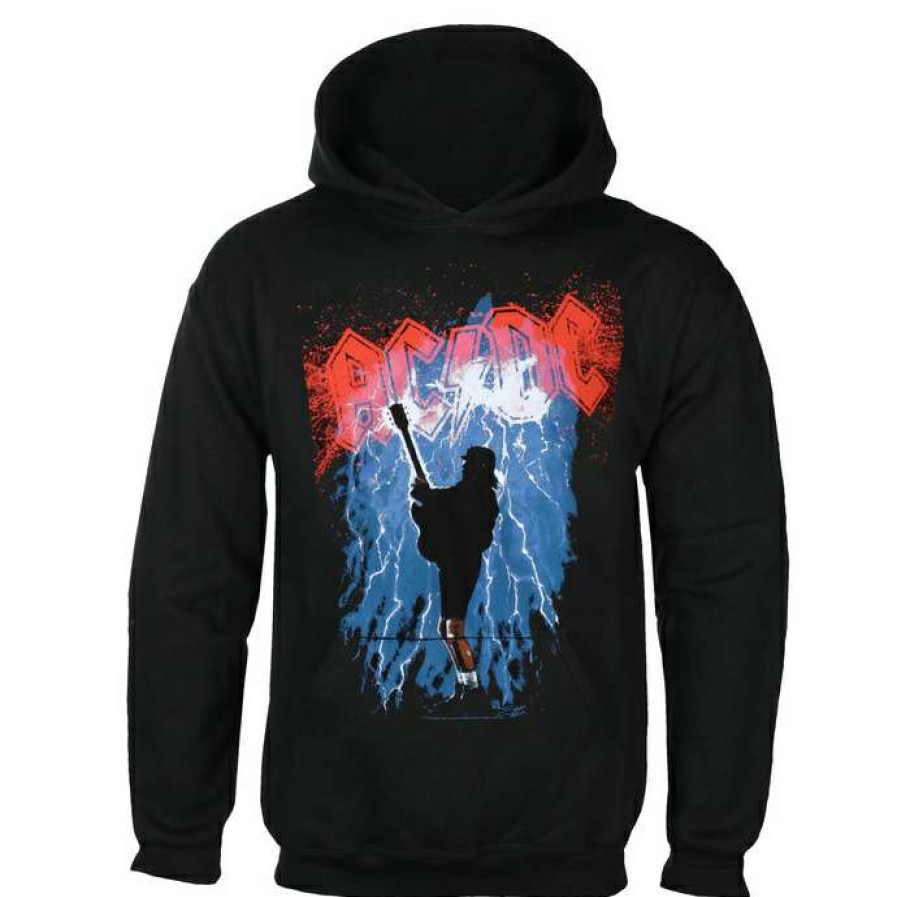 Hoodies * | Men'S Sweatshirt Ac/Dc Thunderstruck Black Rock Off