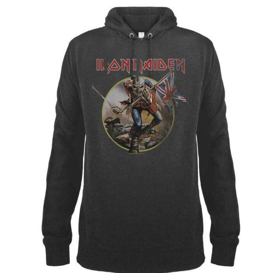 Hoodies * | Hoodie Men'S Iron Maiden Amplified Amplified