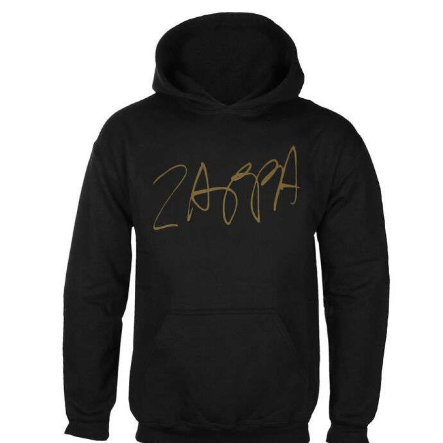 Hoodies * | Men'S Hoodie Frank Zappa Apostrophe Black Plastic Head